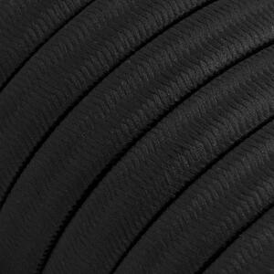 Creative cables Hotový světelný řetěz LUMET 7,5 m je sestavený z 5 bílých objímek, háčku a zástrčky Barva kabelu: Černá-whisky - CZ22