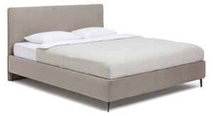 Čalouněná dvoulůžková postel taupe s roštem 180x200 cm Noira Slim – Bonami Selection