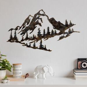 Wallity Nástěnná kovová dekorace Mountain 1 vícebarevná