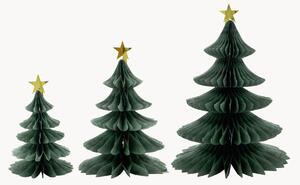 Sada ručně vyrobených vánočních ozdob Tree, 3 díly
