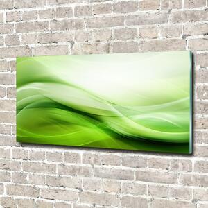 Fotoobraz skleněný na stěnu do obýváku Zelené vlny pozadí osh-84906654