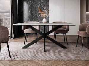 Moderní stůl Pilto, Barva: beton / černá 5903211454721