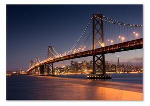 Foto obraz fotografie na skle Most San Francisco osh-84925741