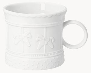 Ručně vyrobený porcelánový hrnek Carousel