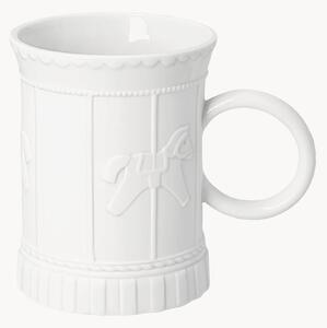 Ručně vyrobený porcelánový hrnek Carousel