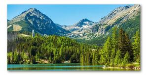 Foto obraz skleněný horizontální Jezero v horách osh-85133494
