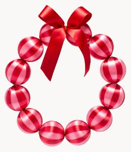 Vánoční věnec Baubles, v různých velikostech