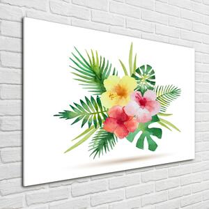 Foto obraz fotografie na skle Havajské květiny osh-85139888