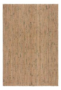 Oboustranný ručně tkaný jutový koberec v zeleno-přírodní barvě 120x170 cm Jute Boucle Green – Flair Rugs