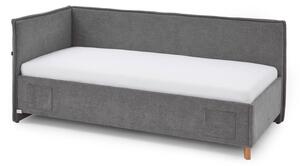 Šedá dětská postel s úložným prostorem 120x200 cm Fun – Meise Möbel