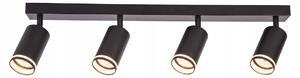 Svítidlo Bodové Černé Pipe Ring Spot 4xGU10