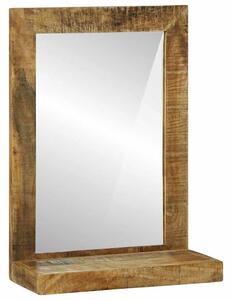 Koupelnové zrcadlo Hnědá 50 x 22 x 70 cm Masivní mangové dřevo