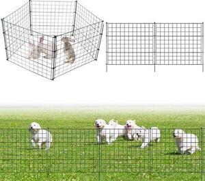 Plotové brány Vijverhek, rozměry 77,5 x 64 cm - kovová konstrukce - flexibilní a rozšiřitelná - oplocení pro psy - ServiceTopper