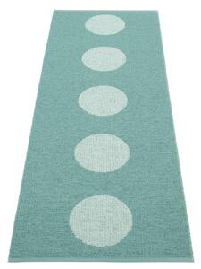 Tyrkysový vnitřní a venkovní běhoun 70x200 cm Vera Pop Jade – Pappelina