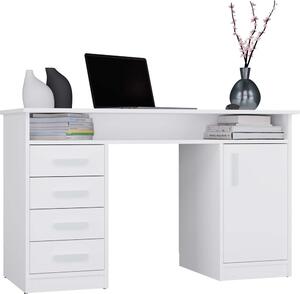 TP Living Psací stůl ADA 125 cm bílý