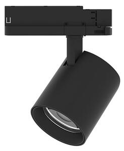 Led2 Nastavitelný kompaktní LED reflektor LOOK, ø 9,5 cm Barva: Černá, Teplota světla: 4000K, Stmívání, řízení: DALI/PUSH