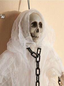 Sinsay - Nástěnná dekorace s halloweenským motivem - bílá