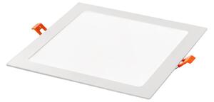 FAN INC-FLAP-18CCT Zápustné svítidlo LED Flap, bílá, hliník, 18 W, 1980 lm, CCT, 1,85 x 22,5 x 22,5 cm - FANEUROPE