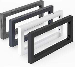Nástěnná konzole pod umyvadlo, rozměry 300 x 150 mm, černá barva, stabilní konstrukce, ideální pro osušky