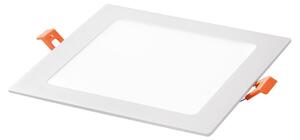 FAN INC-FLAP-12CCT Zápustné svítidlo LED Flap, bílá, hliník, 12 W, 1260 lm, CCT, 1,85 x 16,6 x 16,6 cm - FANEUROPE