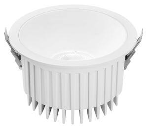 FAN INC-QUANTUM-R40-BCO Zápustné venkovní svítidlo LED Quantum, hliník, bílé, 40 W, 4300 lm, CCT, 18,5 x 18,5 x 10,9 cm, IP44 - FANEUROPE