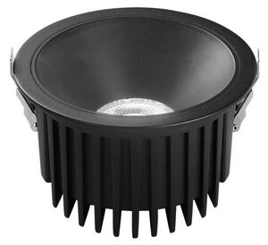 FAN INC-QUANTUM-R30-NER Zápustné venkovní svítidlo LED Quantum, hliník, černé, 30 W, 3300 lm, CCT, 16 x 16 x 9,6 cm, IP44 - FANEUROPE