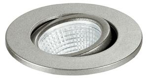 FAN INC-POLARIS-R3 Zápustné svítidlo LED Polaris, nikl/hliník, 3 W, 300 lm, 4000 K, 6,6 x 6,6 x 5,7 cm - FANEUROPE
