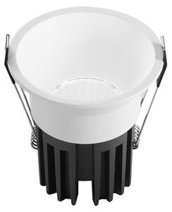 FAN INC-QUARK-R18-BCO Zápustné svítidlo LED Quark, hliník, bílé, COB, 18 W, 2000 lm, CCT, 10 x 10 x 9,5 cm - FANEUROPE