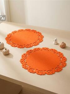 Sinsay - Prostírání ve tvaru dýně 2 pack - oranžová