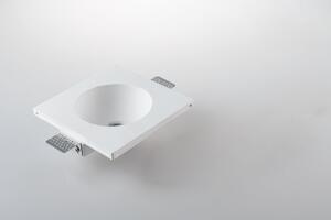 FAN INC-VULKAN-BASE Zápustné svítidlo Vulkan VULKAN, bílá, 16.5 × 6 × 16.5 cm - FANEUROPE
