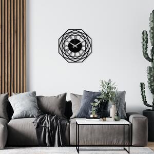 Wallity Nástěnné kovové hodiny Enzoclock S012 černé
