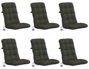 Polstry na křesla s vysokým opěradlem - 6 kusů VIANEN 6 pcs