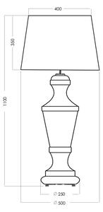 4concepts Designová stolní lampa ROMA COPPER