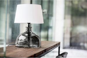 4concepts Designová stolní lampa HAGA ANTHRACITE Barva: Bílá