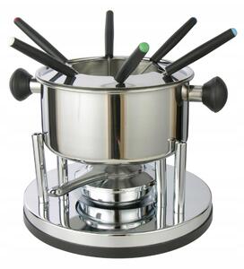 Fondue set z nerezové oceli, 10dílný
