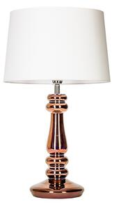 4concepts Designová stolní lampa PETIT TRIANON COPPER Barva: Černo-bílá