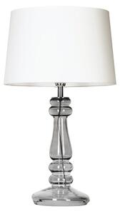 4concepts Designová stolní lampa PETIT TRIANON TRANSPARENT BLACK Barva: Bílá