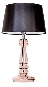4concepts Designová stolní lampa PETIT TRIANON TRANSPARENT COPPER Barva: Bílá