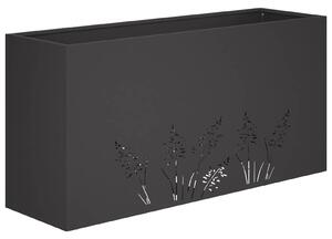 Zahradní pěstebník Černá 100 x 30 x 49 cm