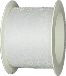 Stuha organzová ORGANDY Pure White bílá 40mm x 4m (7,-Kč/m)
