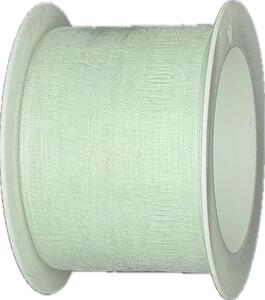 Stuha organzová ORGANDY Soft Mint mentolová 40mm x 4m (7,- Kč/m)