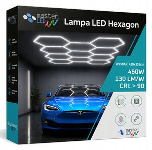 Stropní Svítidlo Masterled černé LED 460W