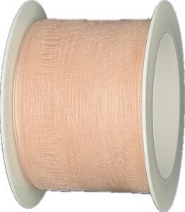 Stuha organzová ORGANDY Apricot Blush meruňková 40mm x 4m (7,-Kč/m)