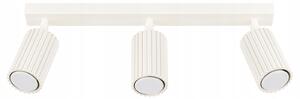 Sollux Lighting Karbon stropní svítidlo lišta 45 cm béžová 3xGU10