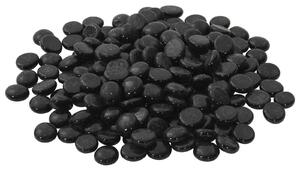 Skleněný nugget 17-19 mm Černá Sklo