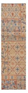 Ručně tkaný běhoun s příměsí juty v přírodní barvě 60x230 cm Taylor Patchwork – Flair Rugs