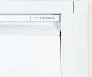 Bílý kovový botník Billy – Spinder Design
