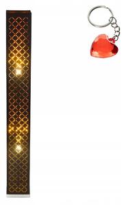 Stojací lampa Globo CLARKE E27 40 W černá, žlutá
