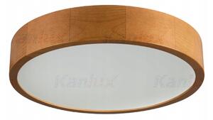 Stropní svítidlo Kanlux JASMIN 370-G/O zlatý dub E27