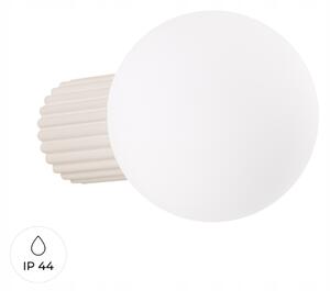 Sollux Lighting Nástěnné svítidlo HALO béžové IP44